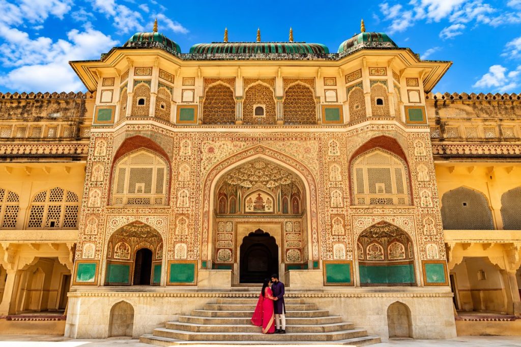 Amber Fort in Jaipur on a 7 days Rajasthan tour