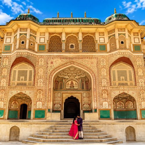 Amber Fort in Jaipur on a 7 days Rajasthan tour