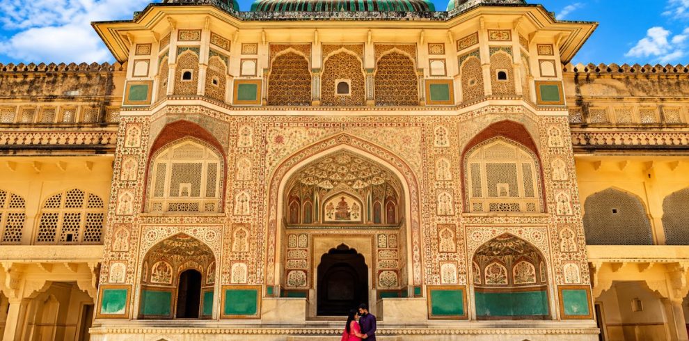Amber Fort in Jaipur on a 7 days Rajasthan tour