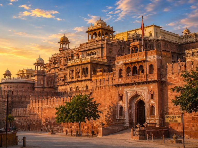 Junagarh Fort in Bikaner Rajasthan