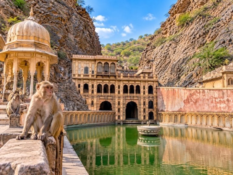 Jaipur Monuments & Attractions galta ji temple
