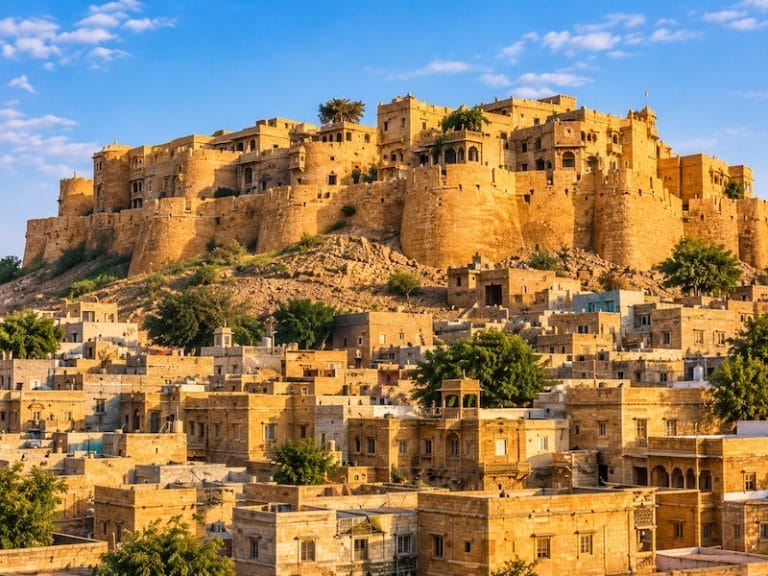 Jaisalmer Monuments & Attractions Jaisalmer Fort overlooking the Golden City in Rajasthan places to visit in Jaisalmer