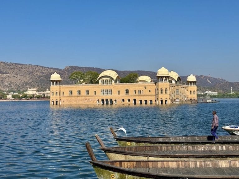 Jaipur Monuments & Attractions Jal Mahal on Man Sagar Lake in Jaipur Rajasthan