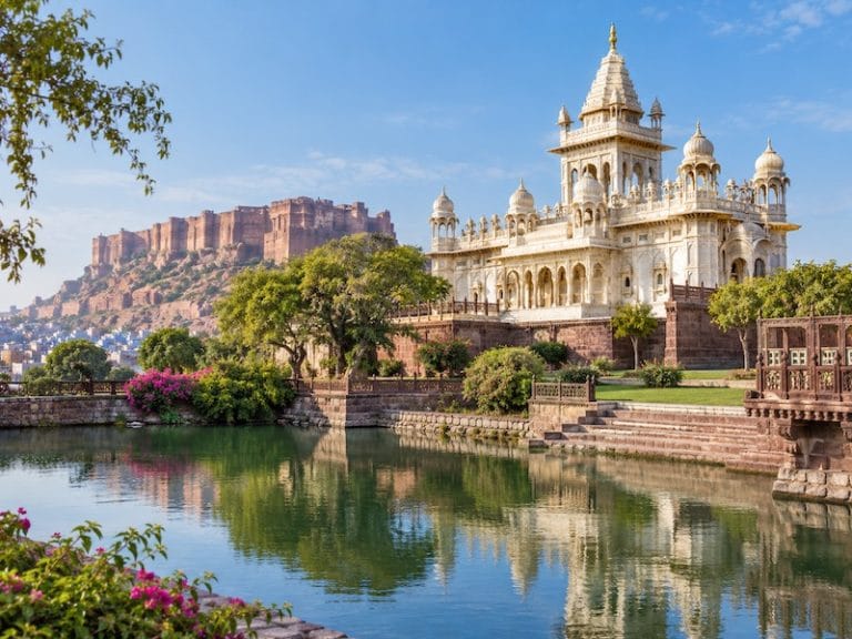 Jodhpur Monuments & Attractions Jaswant Thada marble cenotaph in Jodhpur Rajasthan