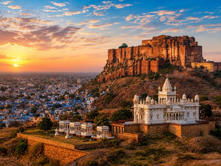 Mehrangarh Fort overlooking Jodhpur