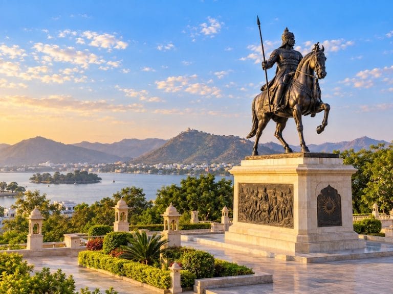 Udaipur Monuments & Attractions Maharana Pratap Memorial at Moti Magri Udaipur