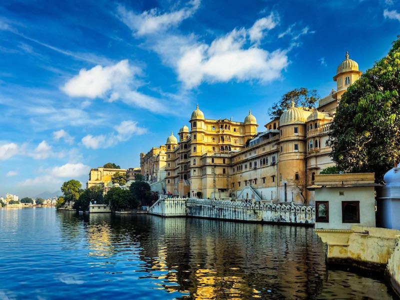 Lake Pichola and Udaipur heritage in Rajasthan