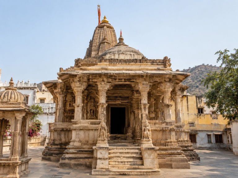 Pushkar Monuments & Attractions Varaha Temple in Pushkar Rajasthan with historic temple architecture