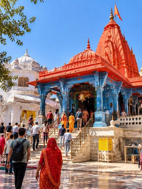 Brahma Temple in Pushkar during a private Jaipur and Pushkar Tour